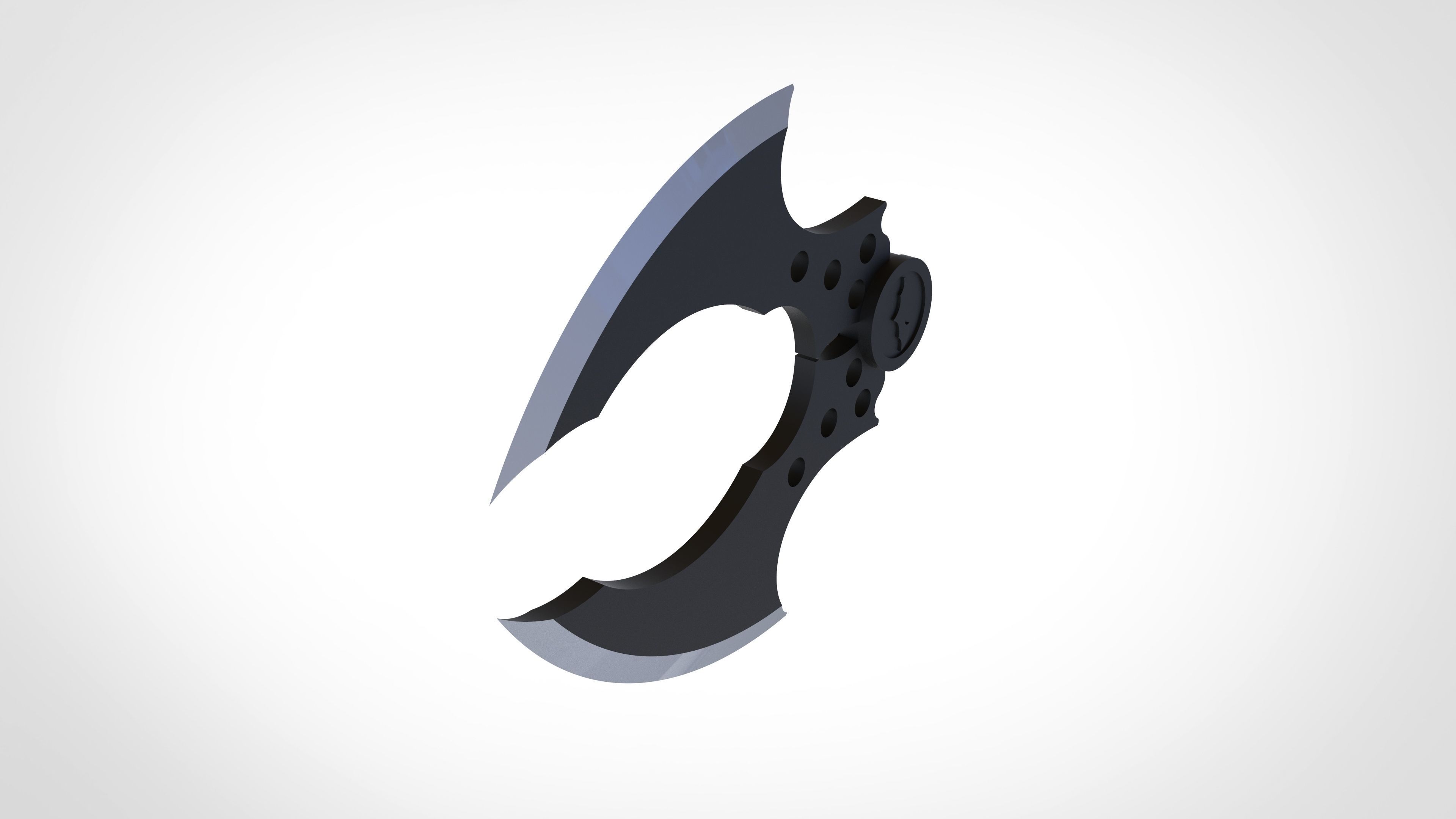 Batarang from the Video Game Batman Arkham City 3D print model_17