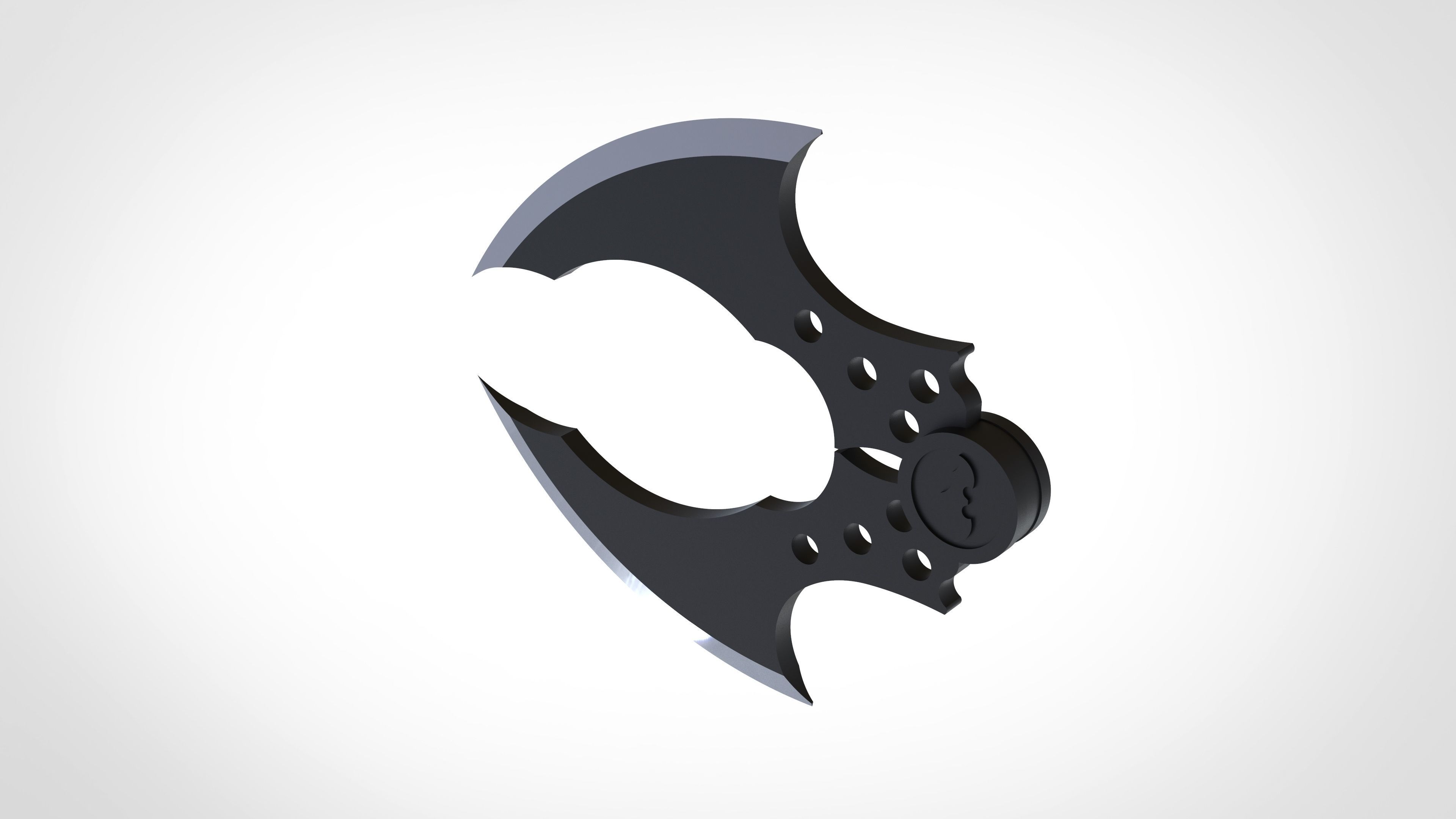 Batarang from the Video Game Batman Arkham City 3D print model_12
