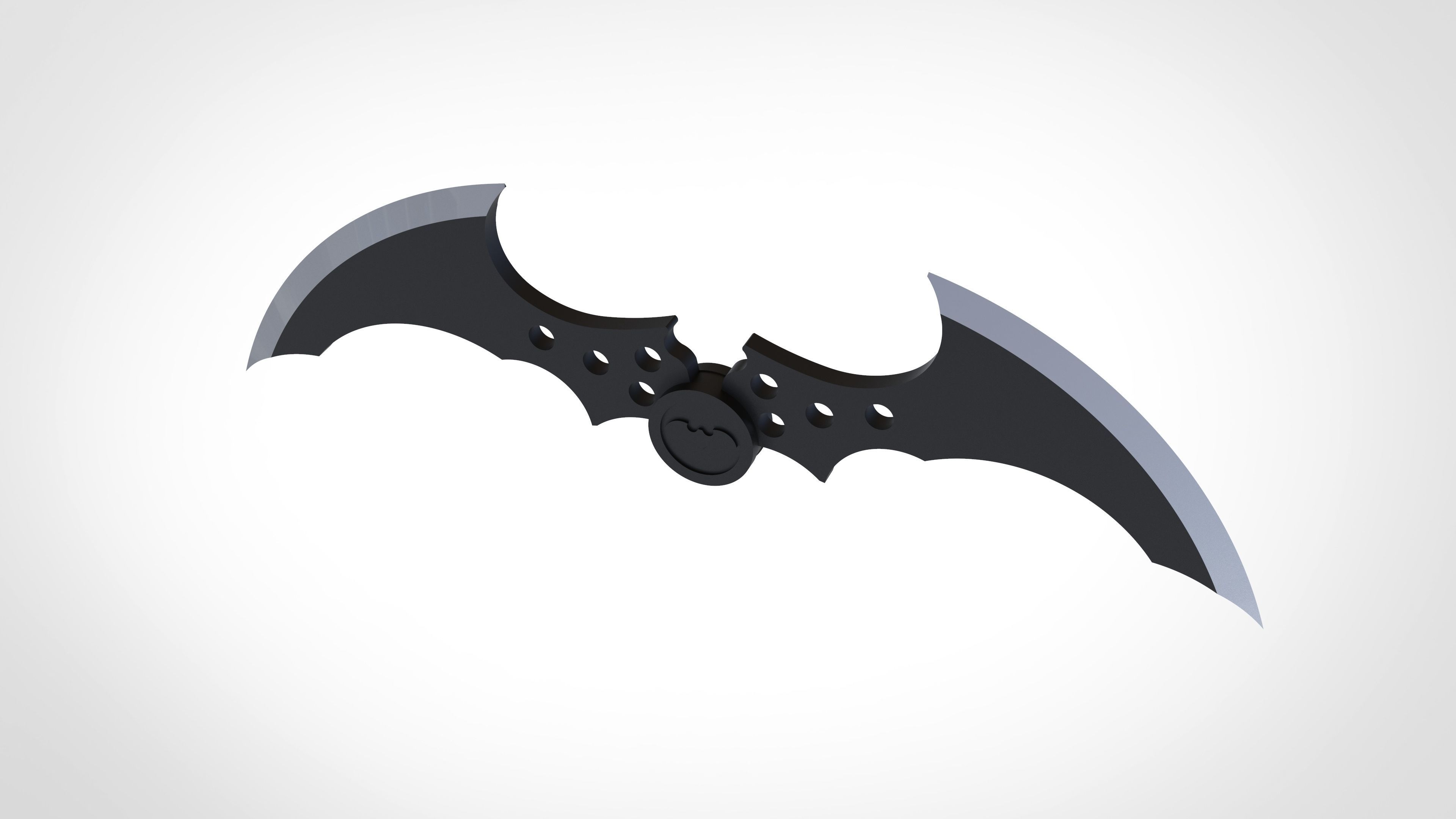 Batarang from the Video Game Batman Arkham City 3D print model_4