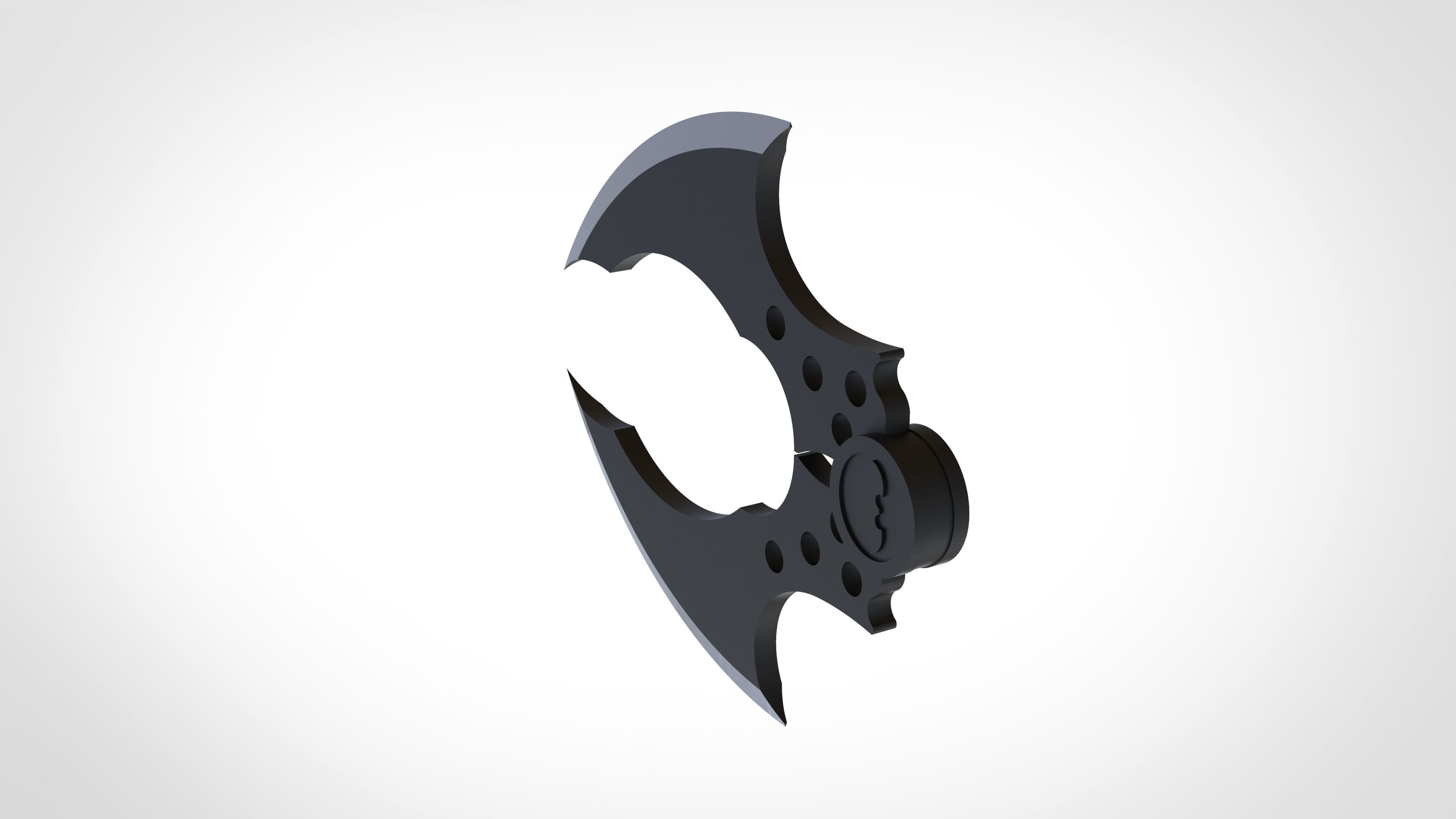 Batarang from the Video Game Batman Arkham City 3D print model_11