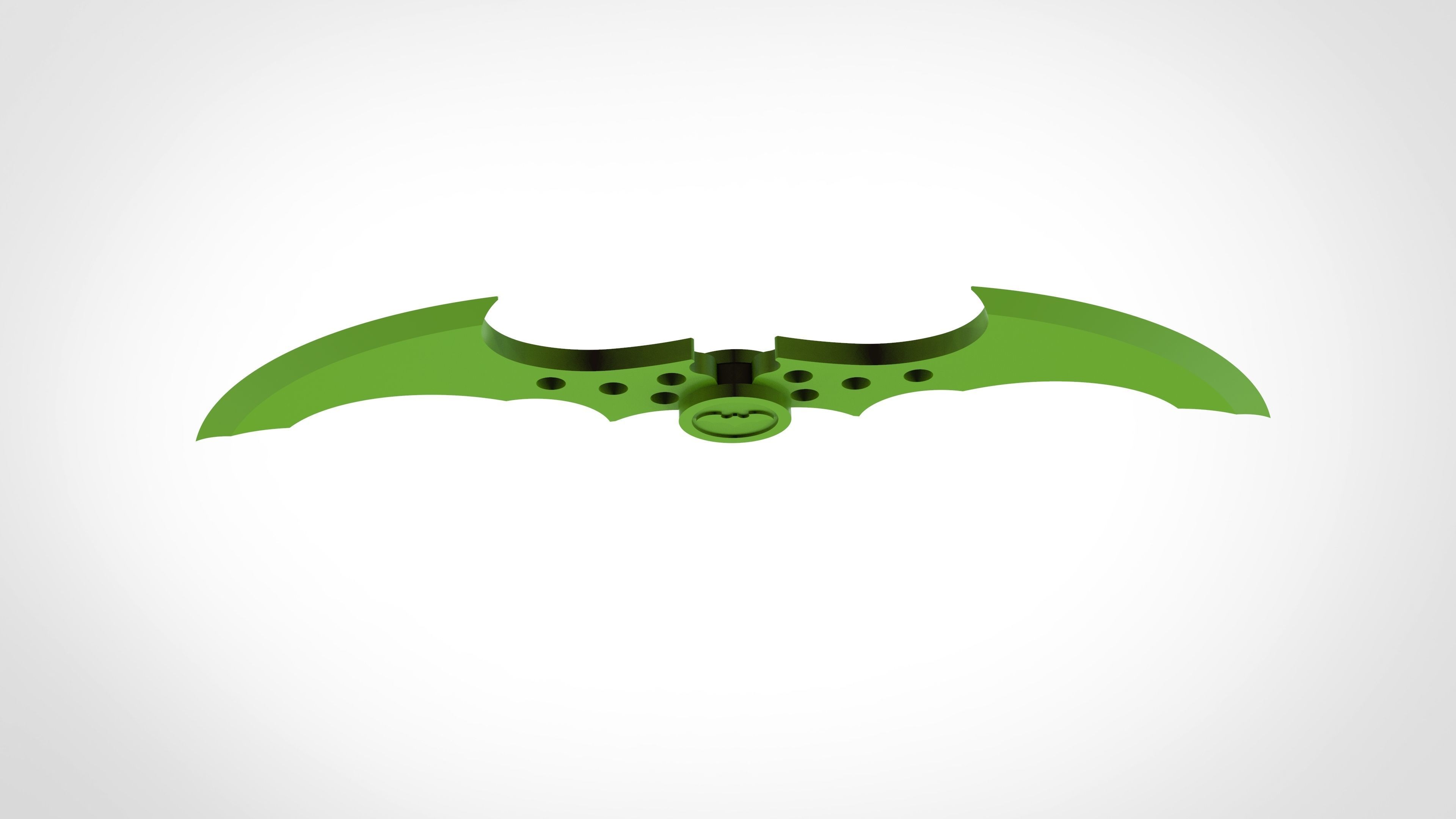 Batarang from the Video Game Batman Arkham City 3D print model_32