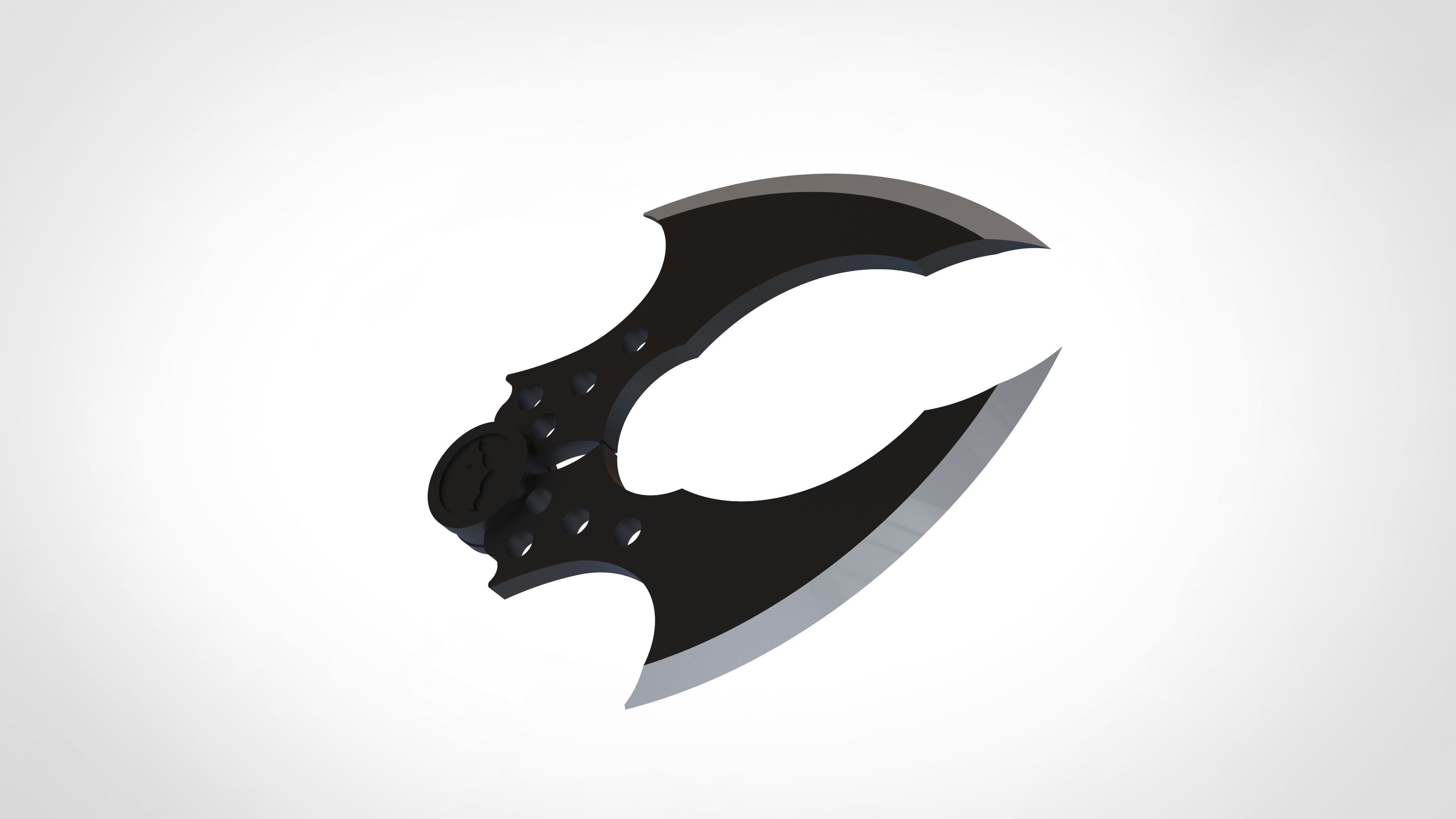 Batarang from the Video Game Batman Arkham City 3D print model_19