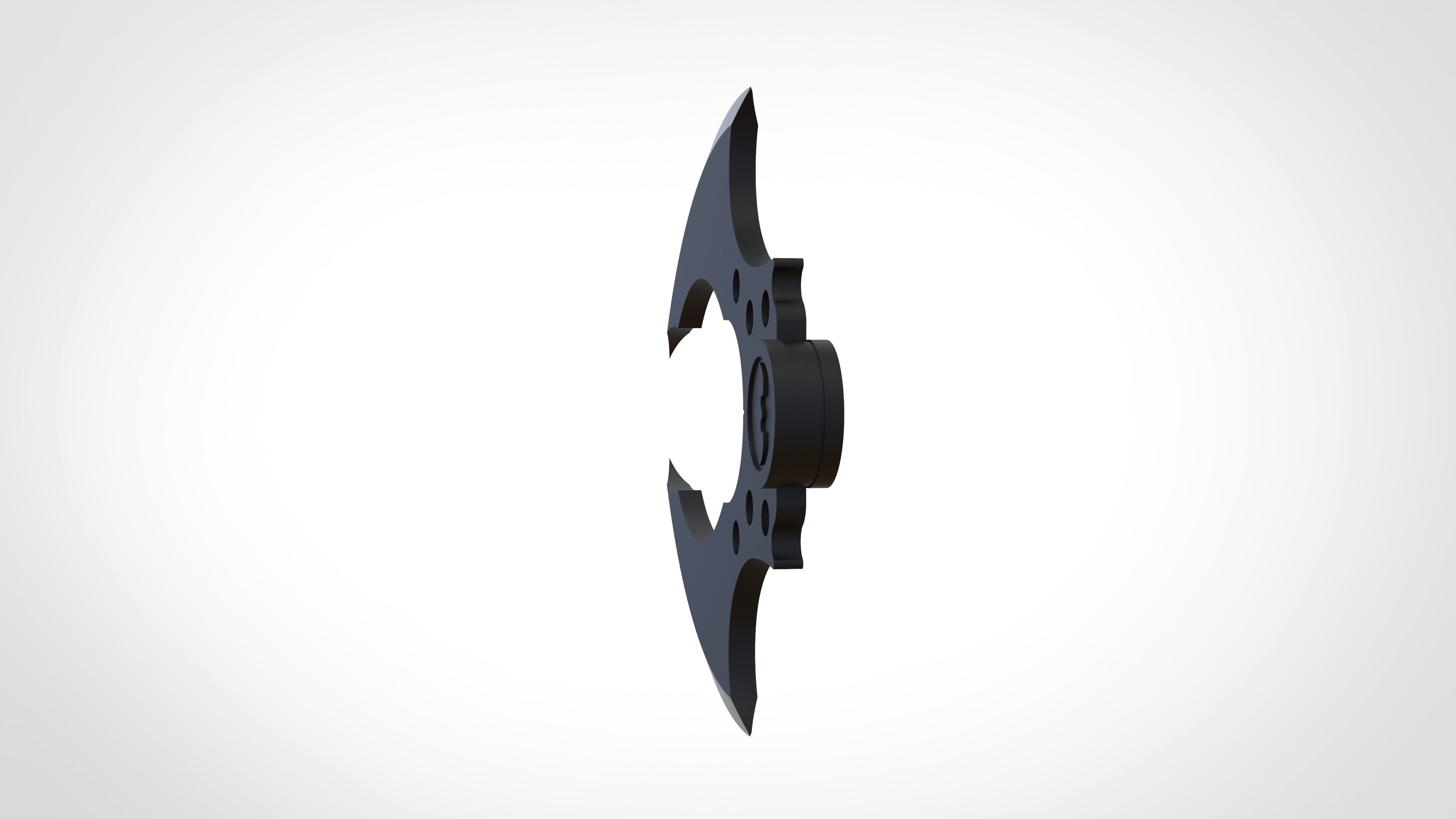 Batarang from the Video Game Batman Arkham City 3D print model_25