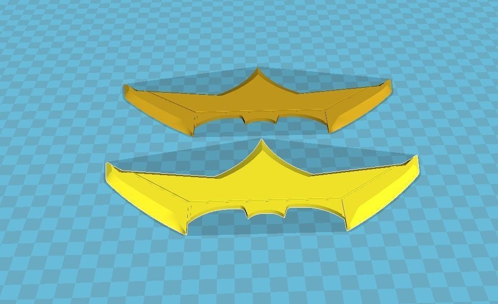 Batarang 1 from the movie Batman vs Superman 3D print model 3D print model_36