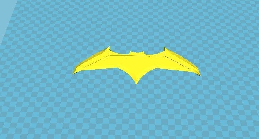 Batarang 1 from the movie Batman vs Superman 3D print model 3D print model_32