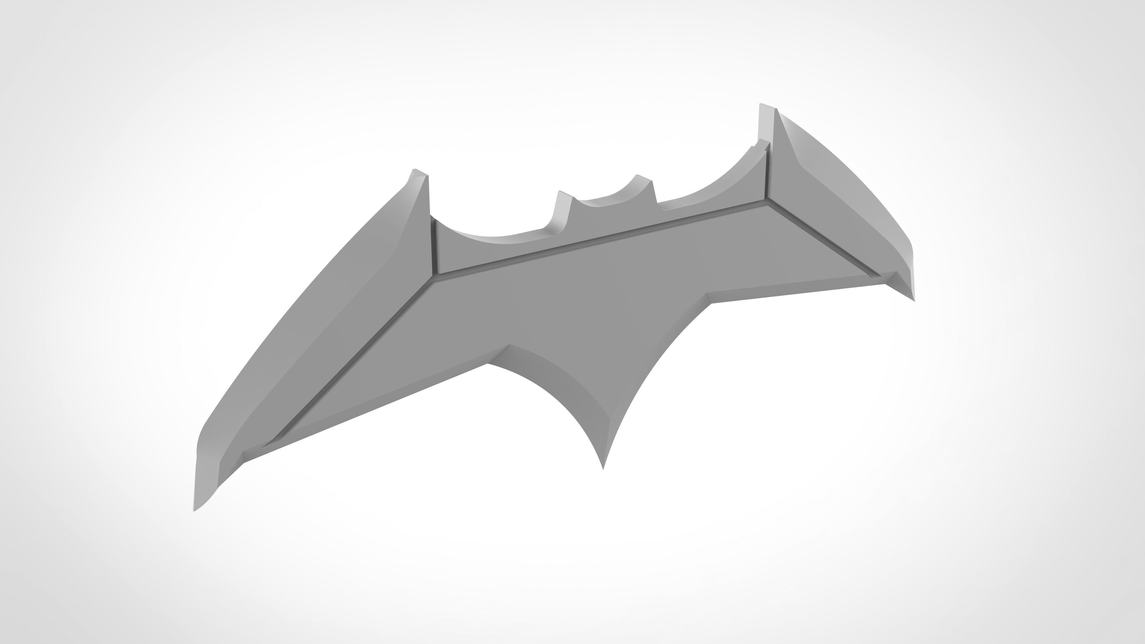 Batarang 1 from the movie Batman vs Superman 3D print model 3D print model_23