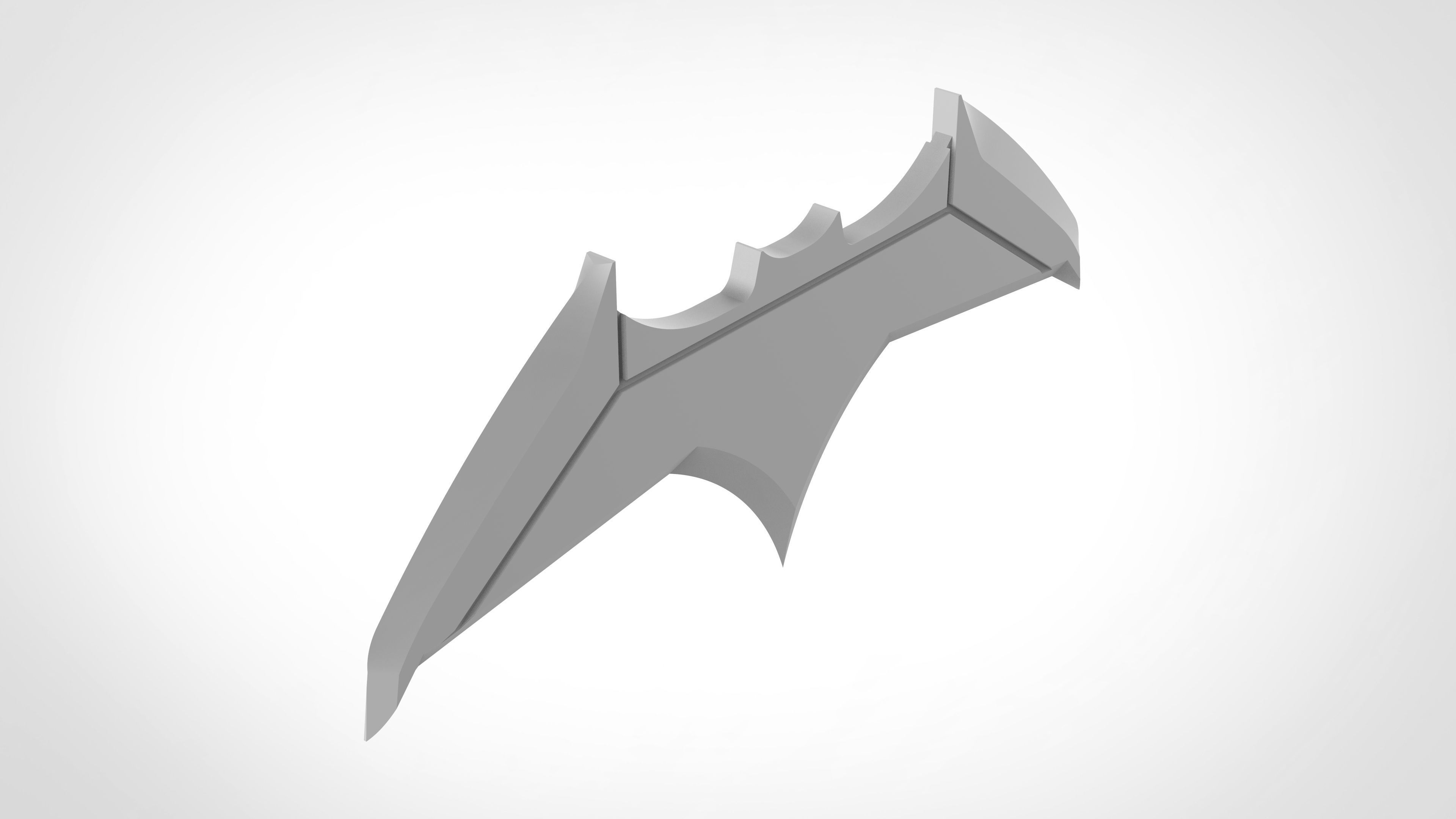 Batarang 1 from the movie Batman vs Superman 3D print model 3D print model_24