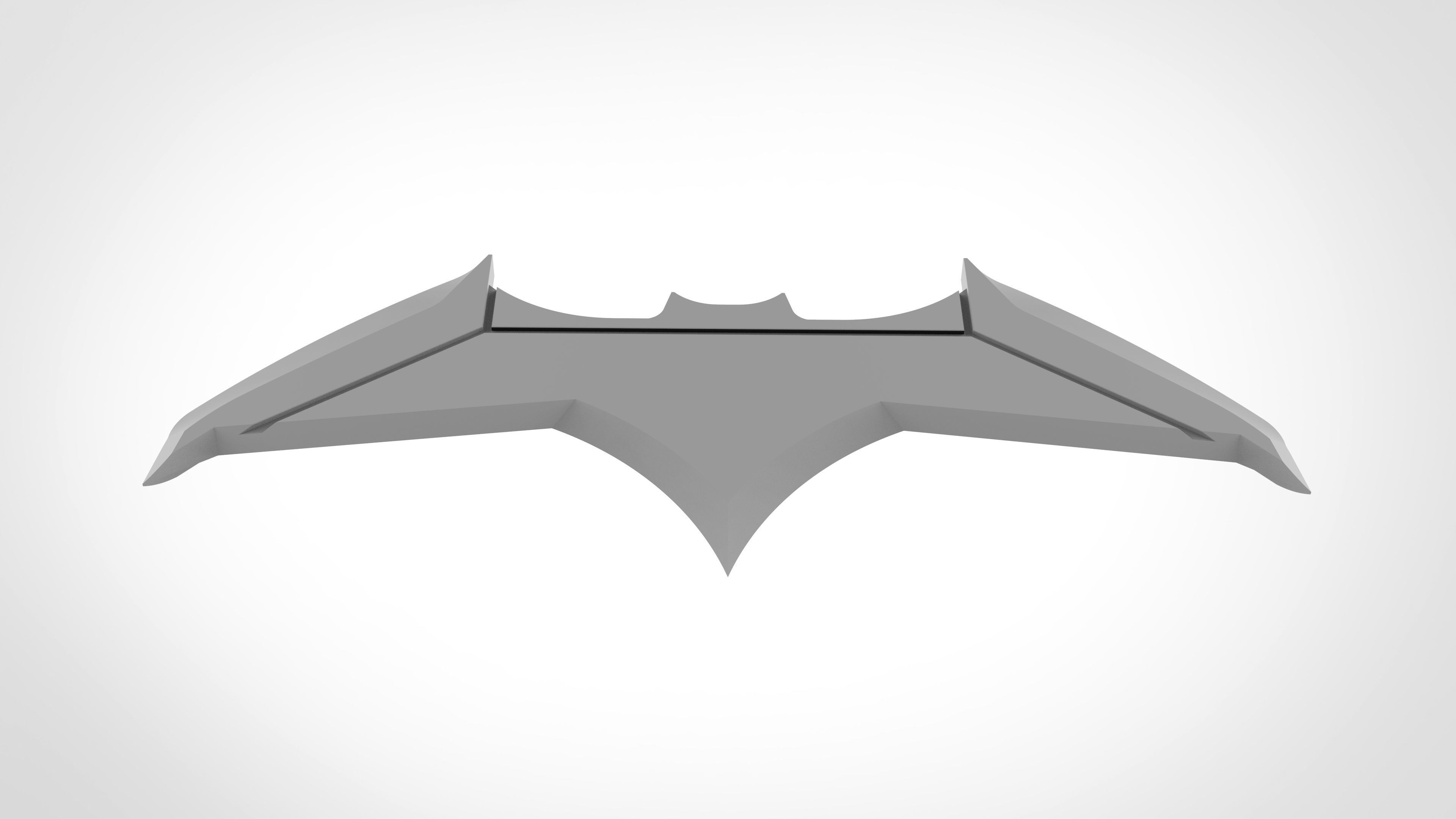 Batarang 1 from the movie Batman vs Superman 3D print model 3D print model_28