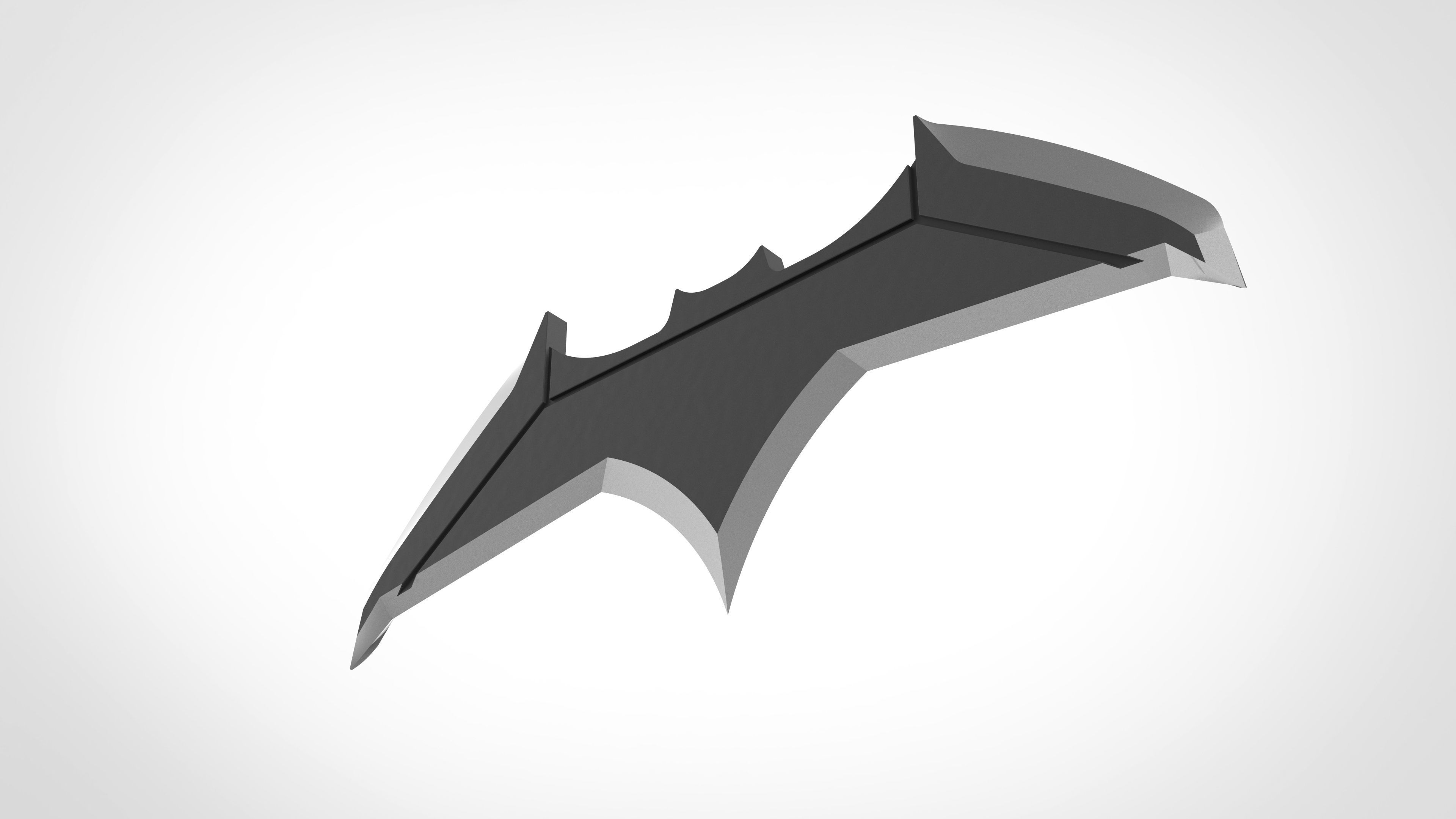 Batarang 1 from the movie Batman vs Superman 3D print model 3D print model_3