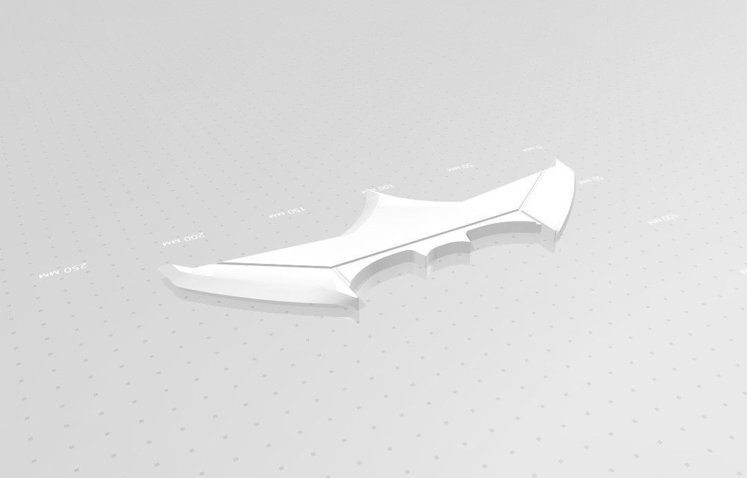 Batarang 1 from the movie Batman vs Superman 3D print model 3D print model_40