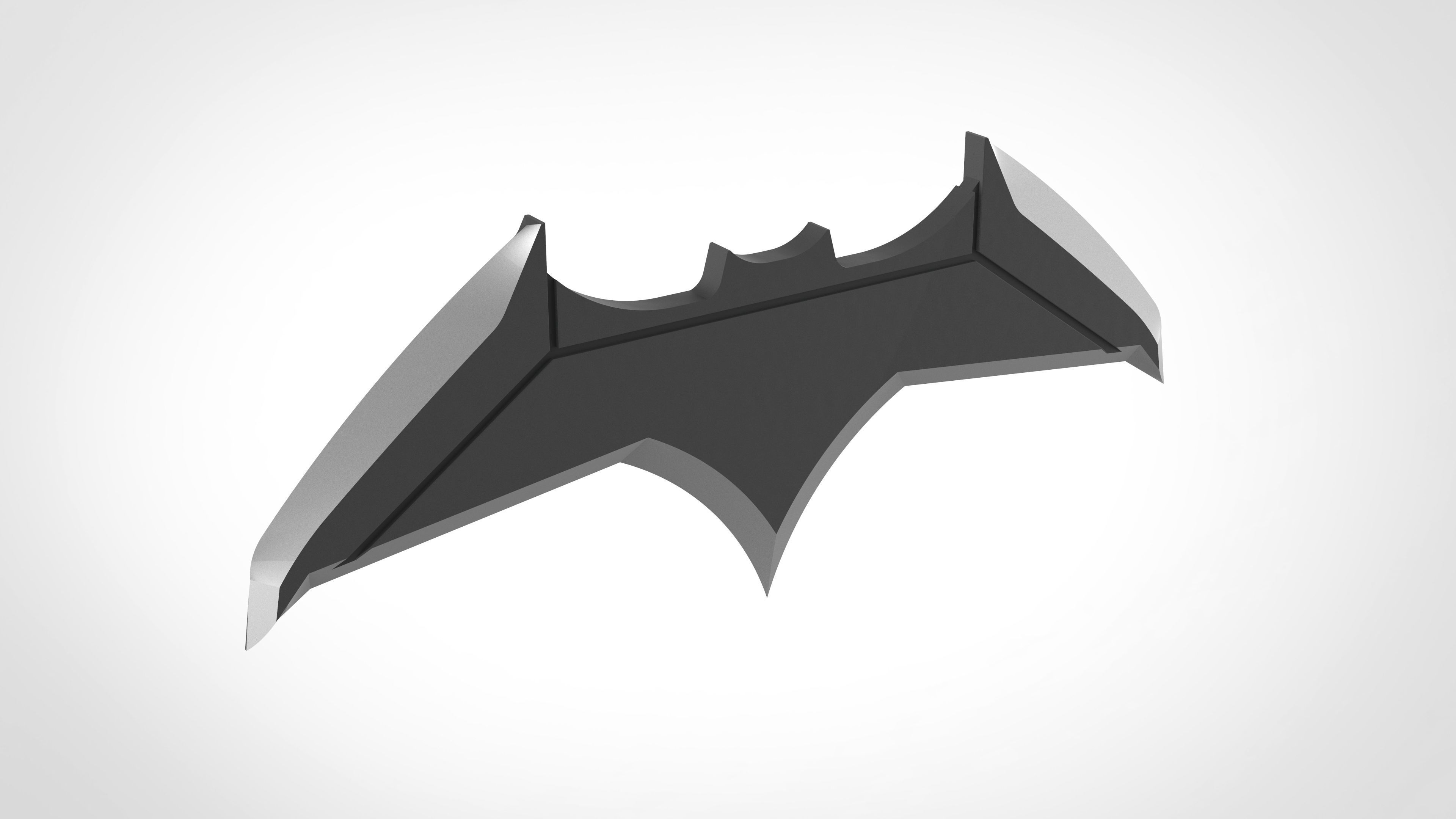 Batarang 1 from the movie Batman vs Superman 3D print model 3D print model_9