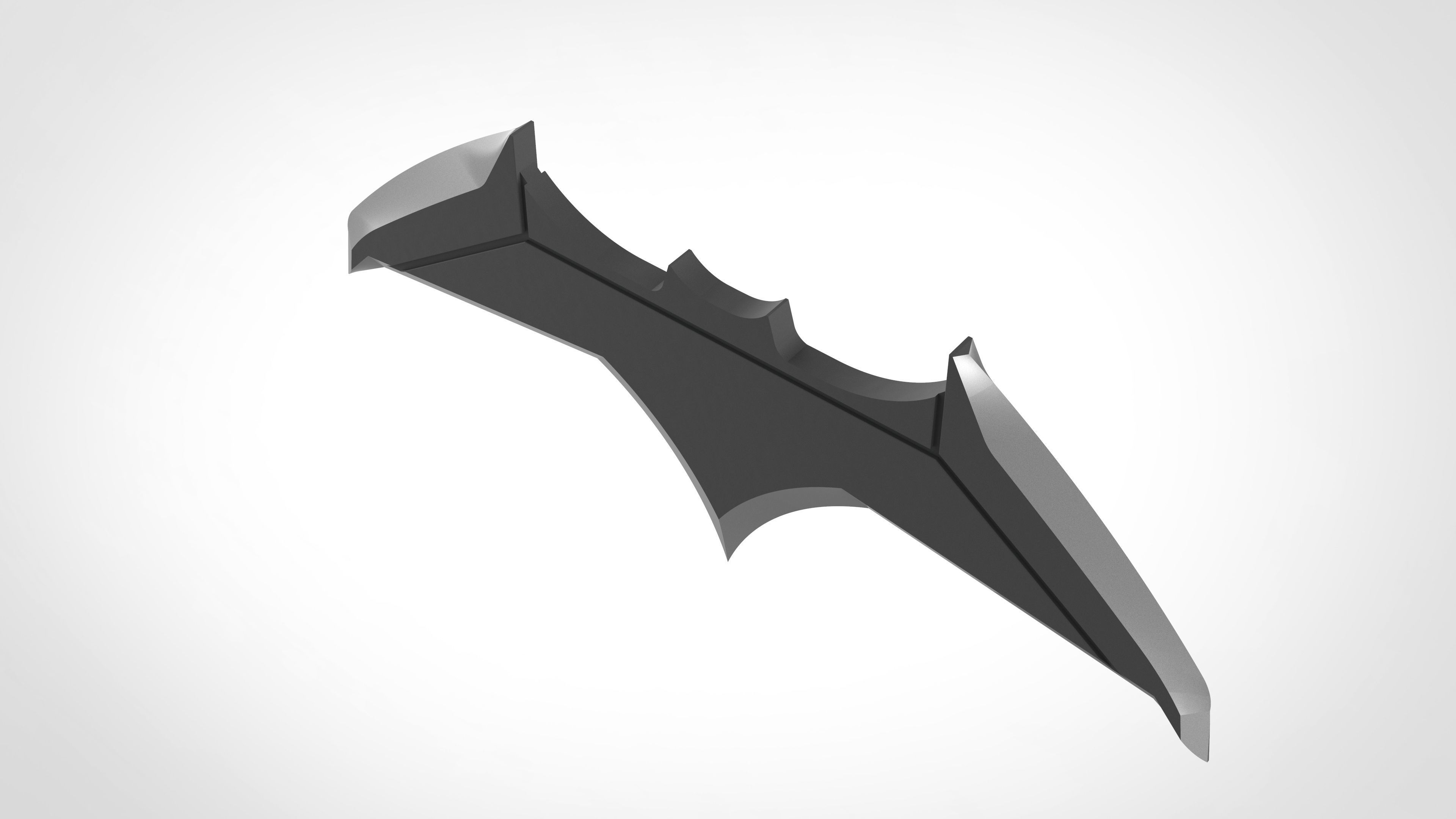 Batarang 1 from the movie Batman vs Superman 3D print model 3D print model_5