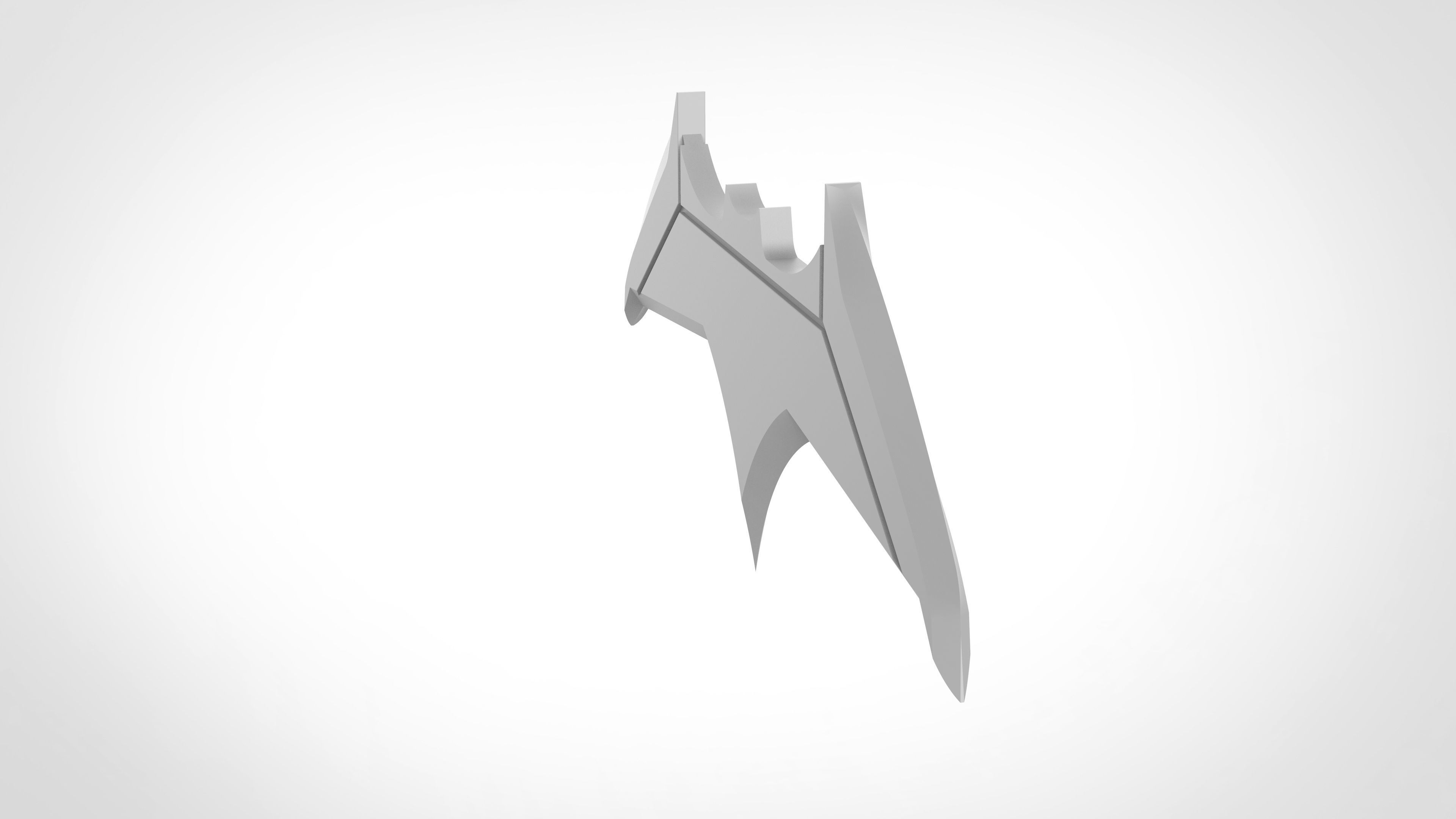 Batarang 1 from the movie Batman vs Superman 3D print model 3D print model_26