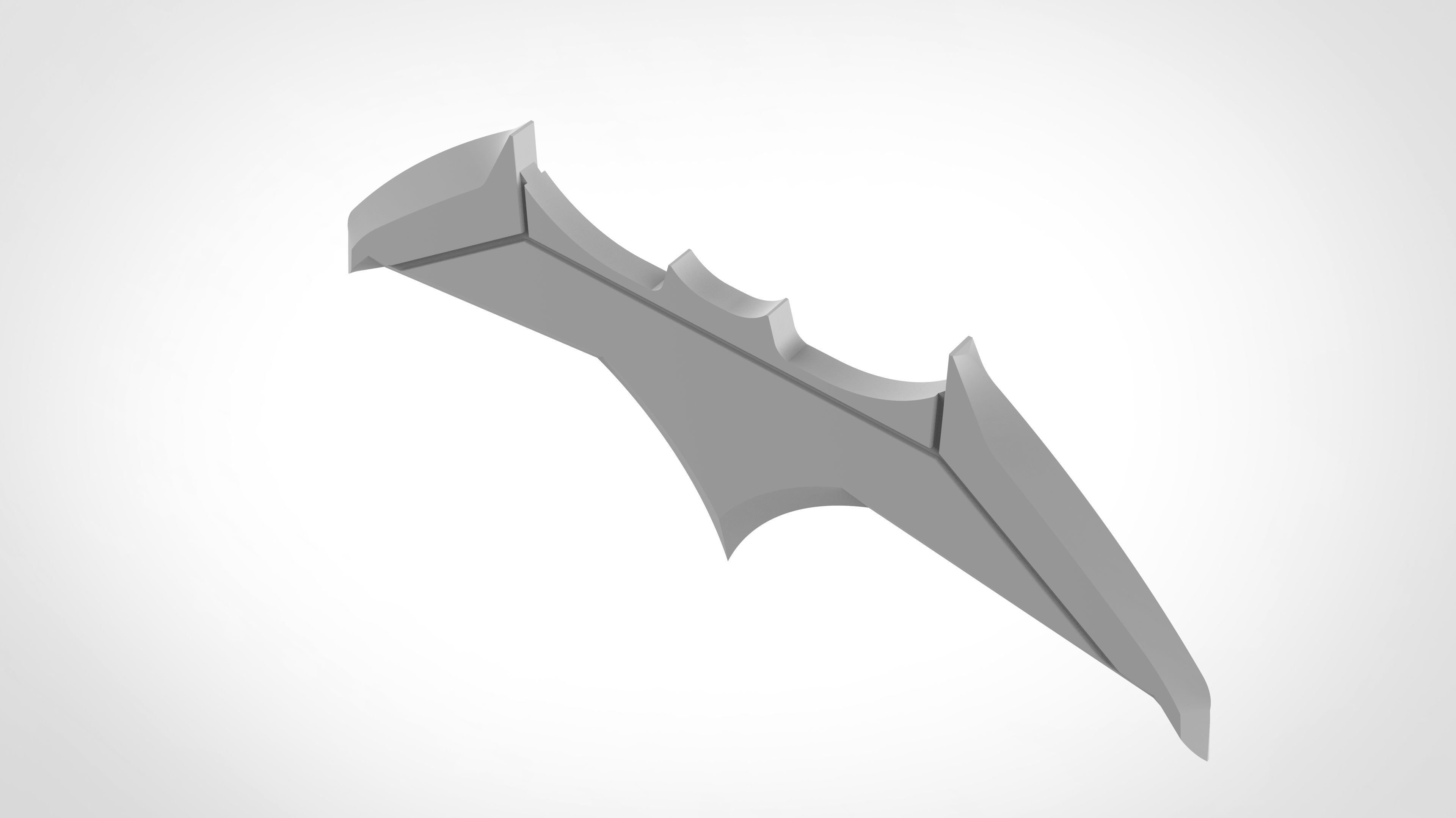 Batarang 1 from the movie Batman vs Superman 3D print model 3D print model_19
