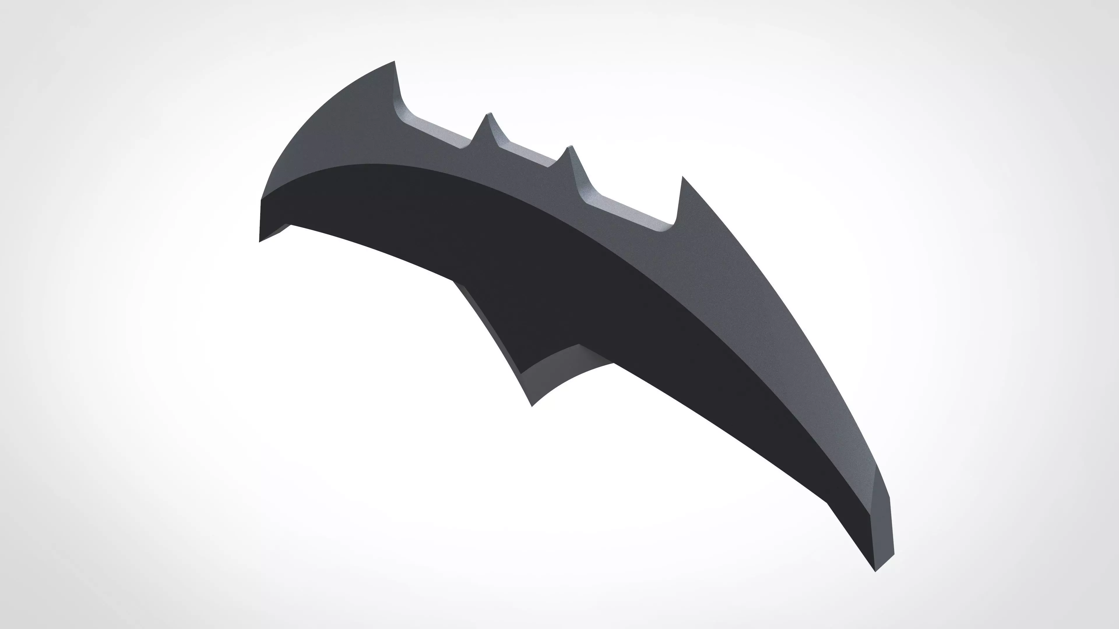Batarang 2 from the movie Batman vs Superman 3D print model 3D print model