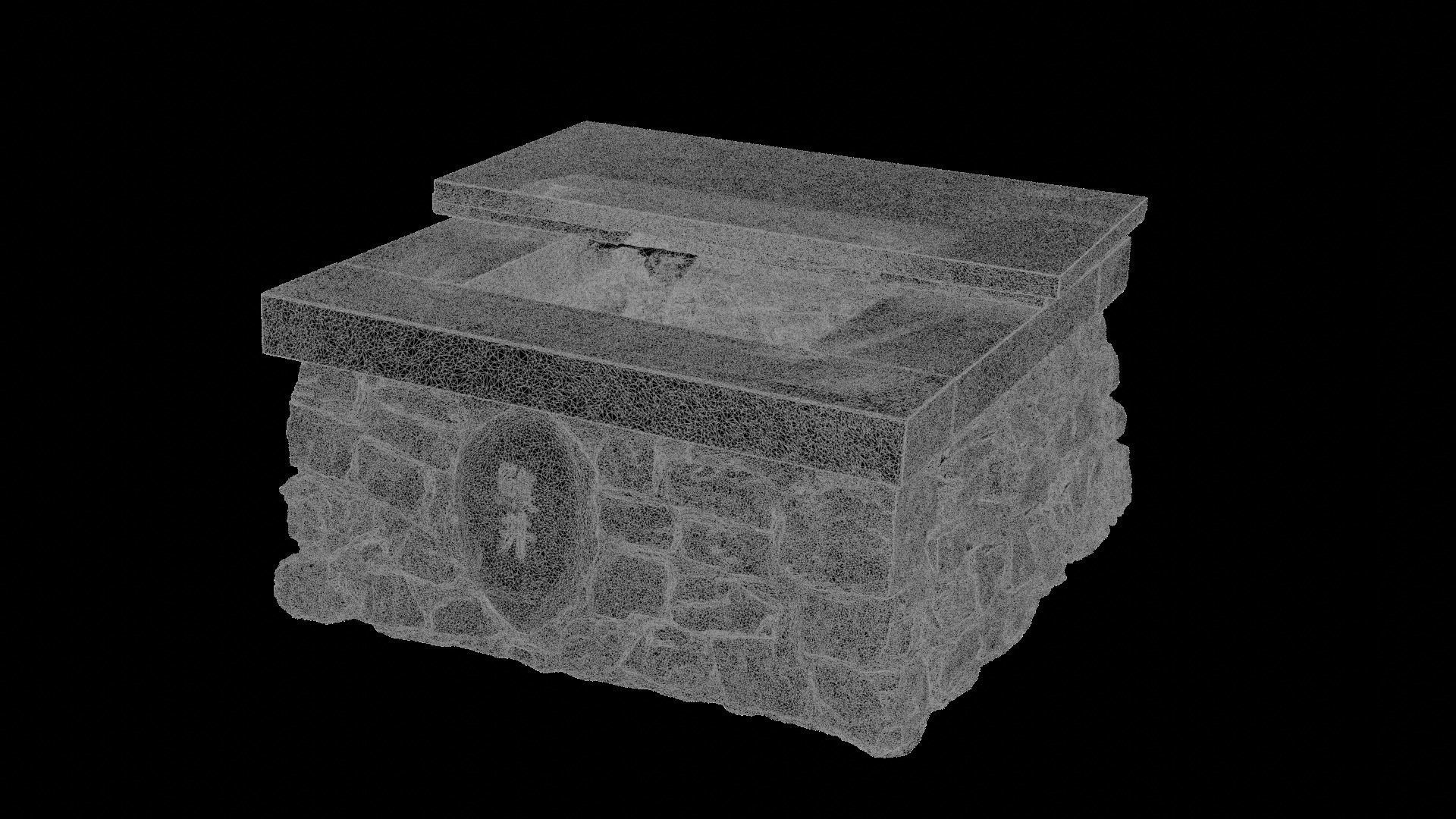 Korea Well 3D model_2