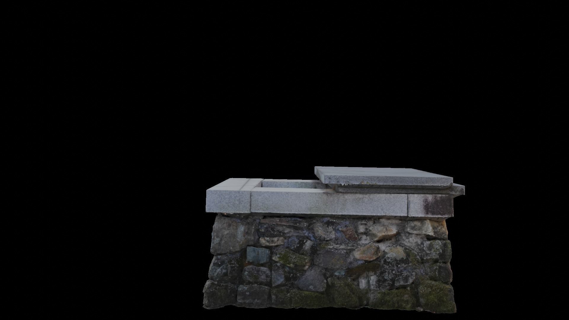 Korea Well 3D model_6