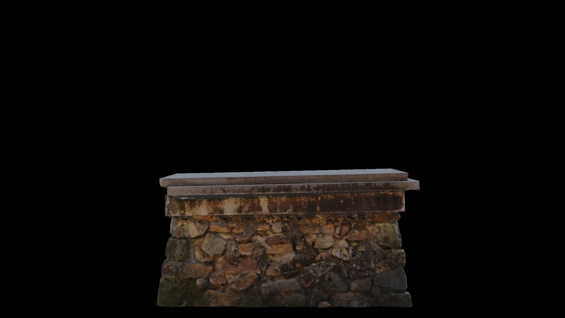 Korea Well 3D model_5