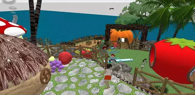 parque jardin infantil garden childs playground park