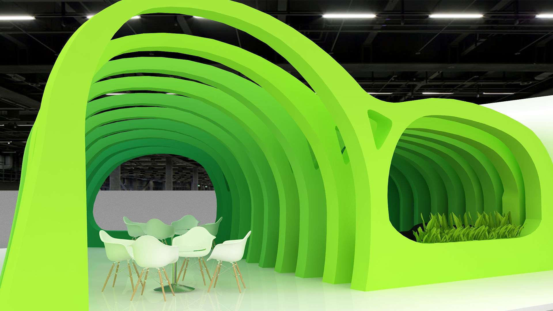 Exhibition design 3D model_7