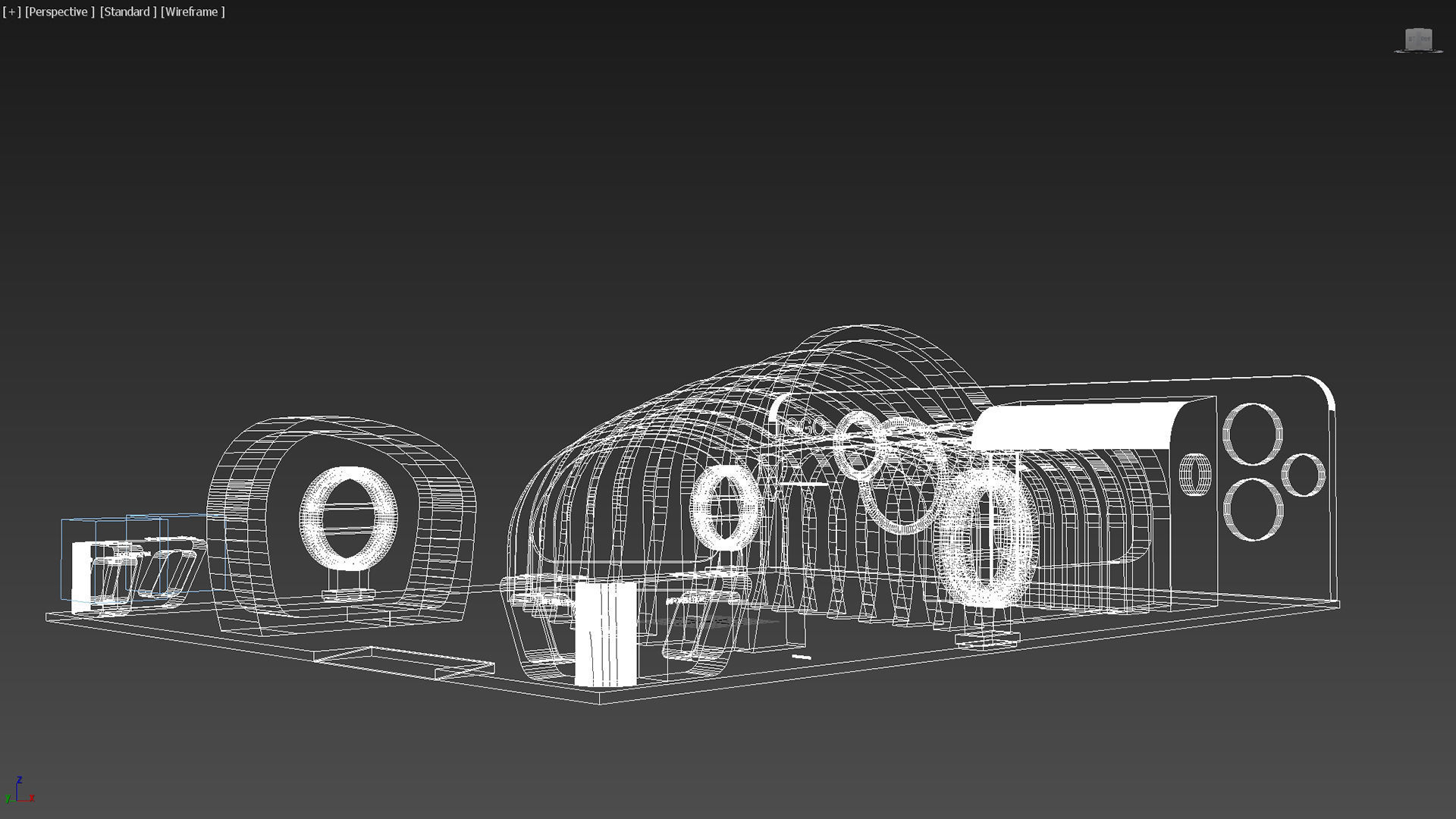 Exhibition design 3D model_16