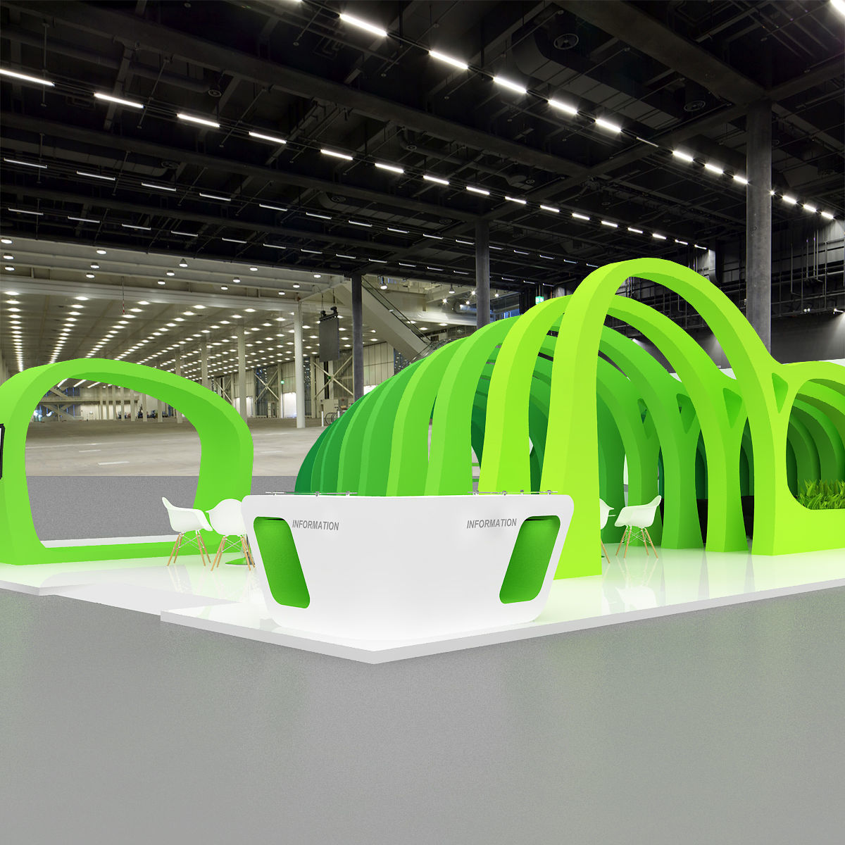 Exhibition design 3D model_15