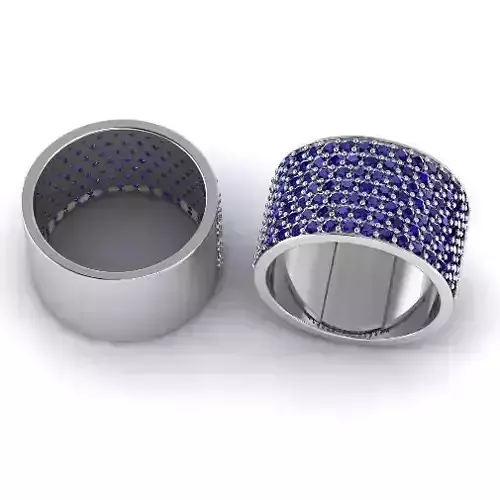 Ring 115 stones N01443