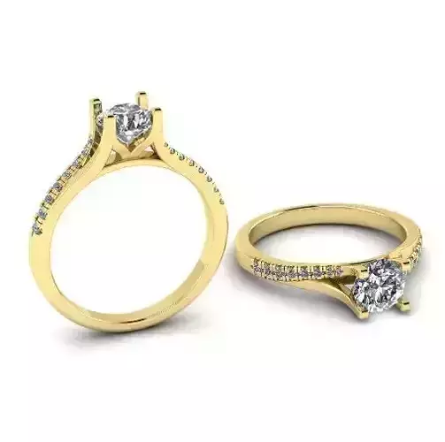 Ring with stones N01419