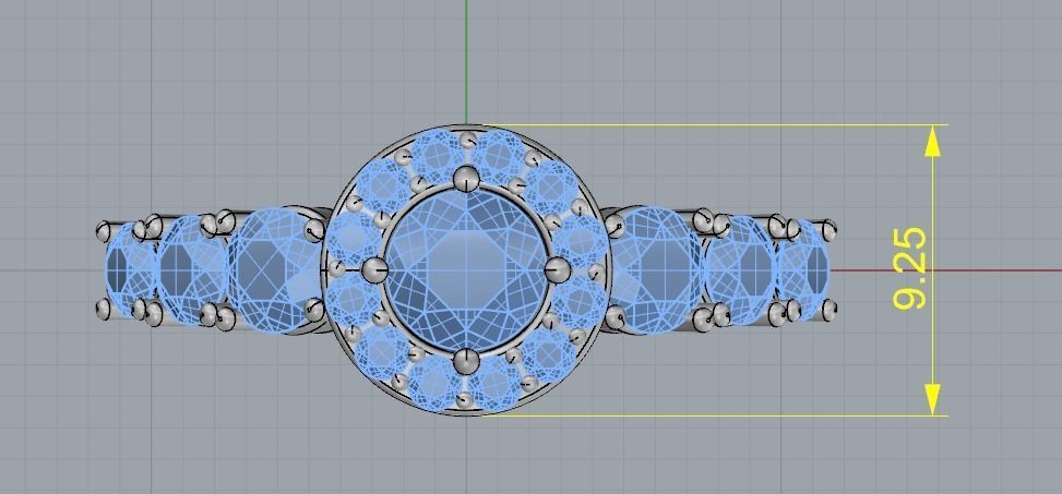 Ring N011769 3D print model_6