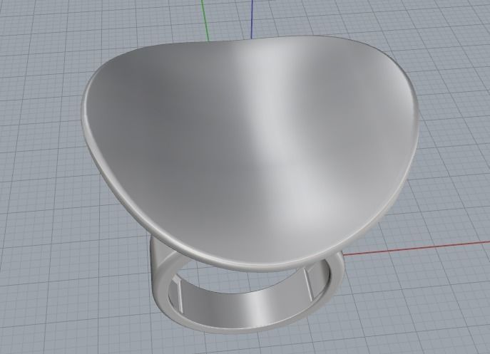 Ring N011755 3D print model_3