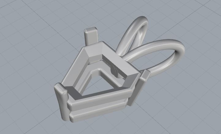 Pendant 3dm render stl obj N011753 3D print model_2