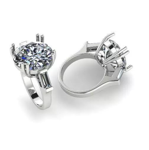 Ring N011740 3D print model_0