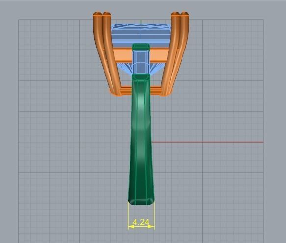 Ring N011739 3D print model_8
