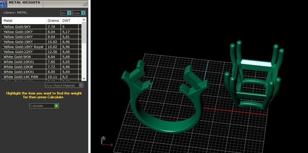 Ring N011739 3D print model_9