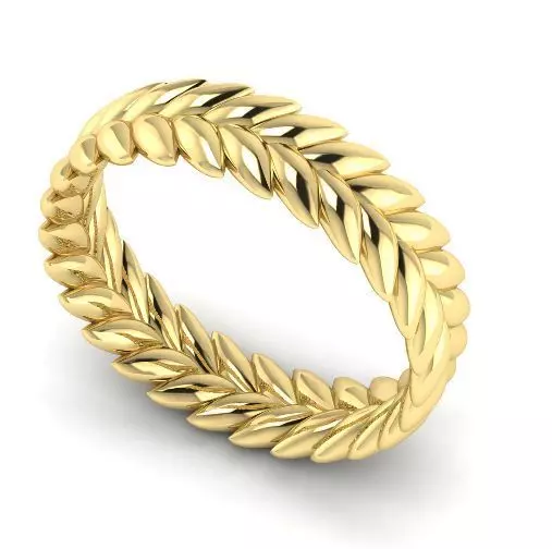 Ring wheat N011738 3D print model_0