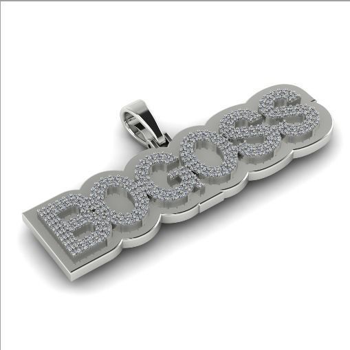 Pendant BOGOSS N011735 3D print model_1