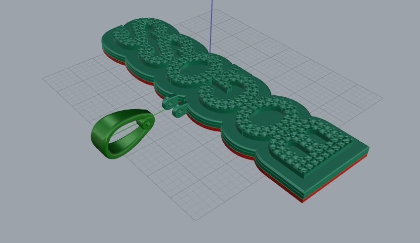 Pendant BOGOSS N011735 3D print model_4