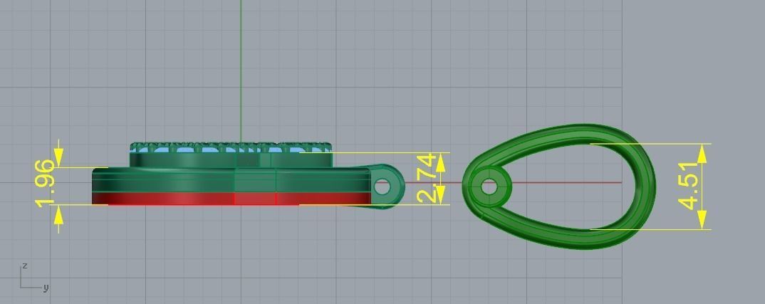 Pendant BOGOSS N011735 3D print model_7