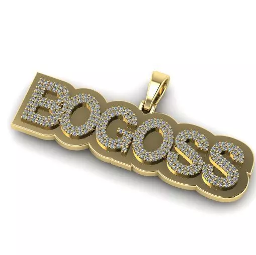 Pendant BOGOSS N011735 3D print model_0