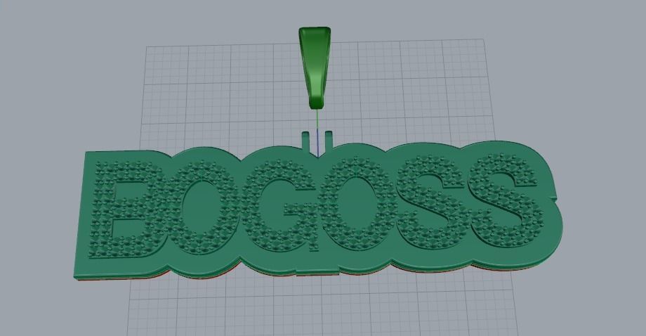 Pendant BOGOSS N011735 3D print model_2