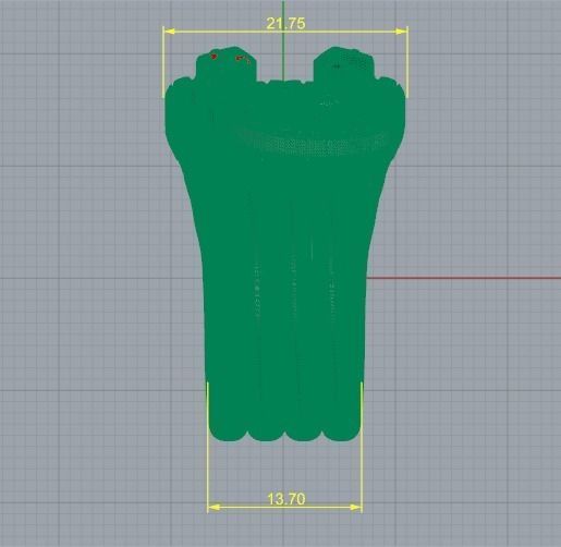 Ring of the Serpent N011734 3D print model_9