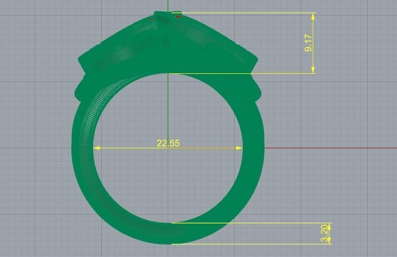 Ring of the Serpent N011734 3D print model_8