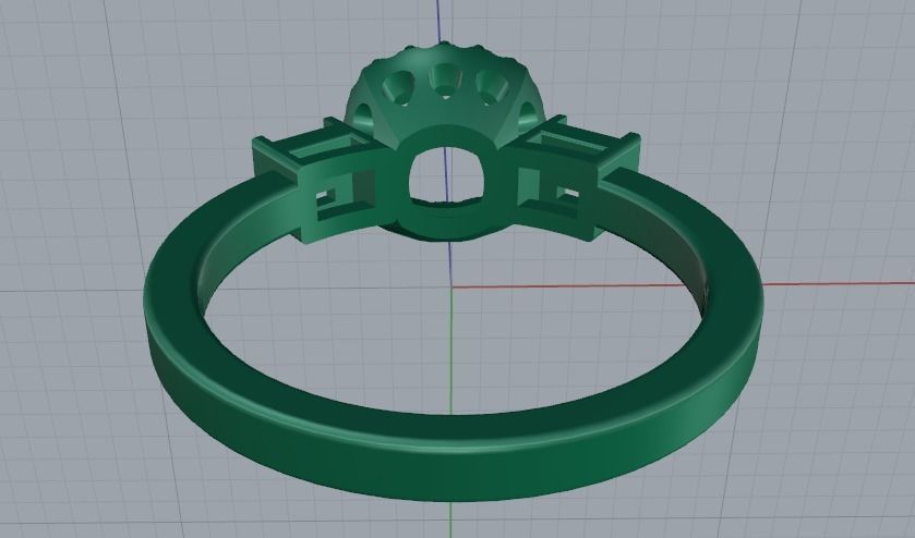 Ring N011729 3D print model_4