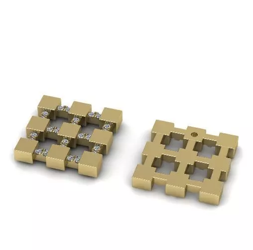 Earrings N011815 3D print model