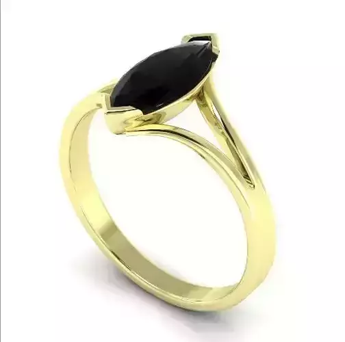 Marquise stone ring N011793