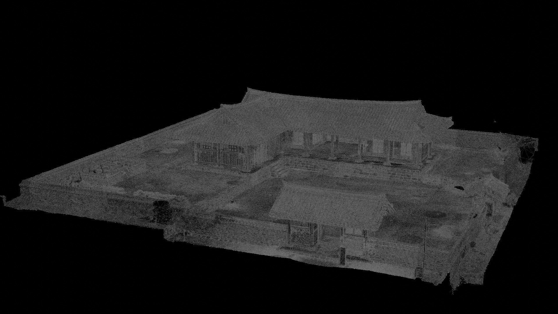 Joseon Local Government Main House 3D model_2