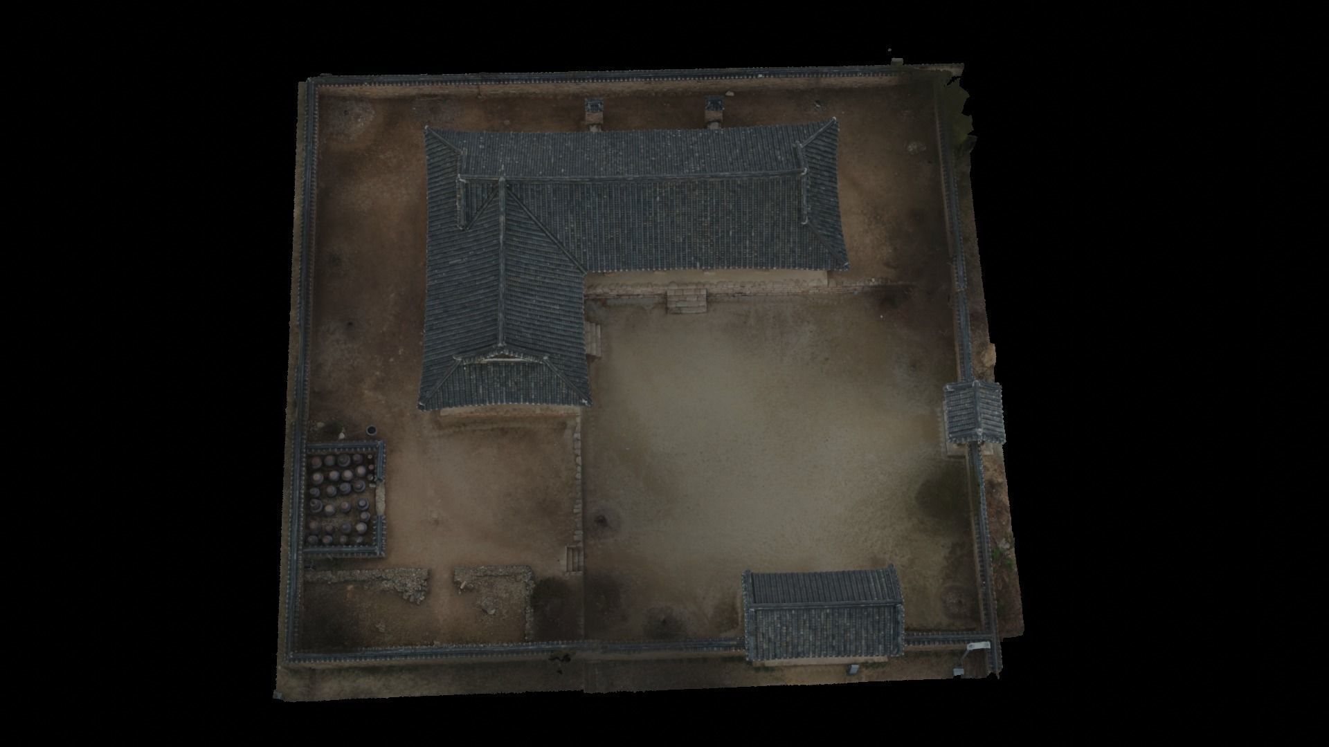 Joseon Local Government Main House 3D model_7