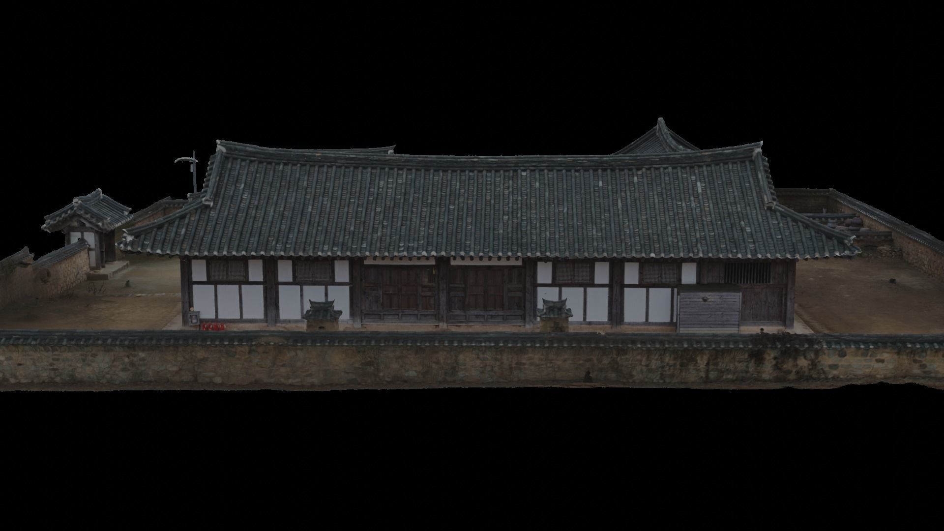 Joseon Local Government Main House 3D model_3