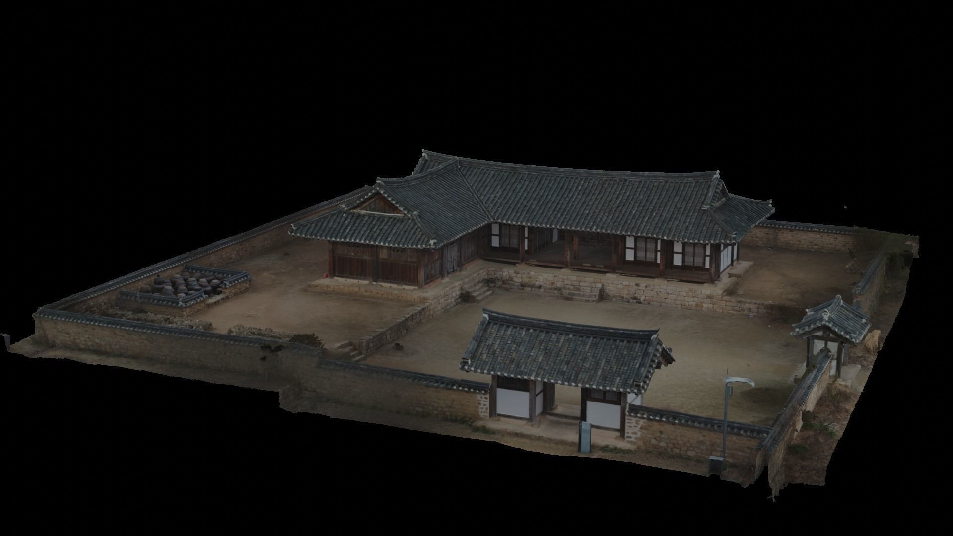 Joseon Local Government Main House 3D model_5