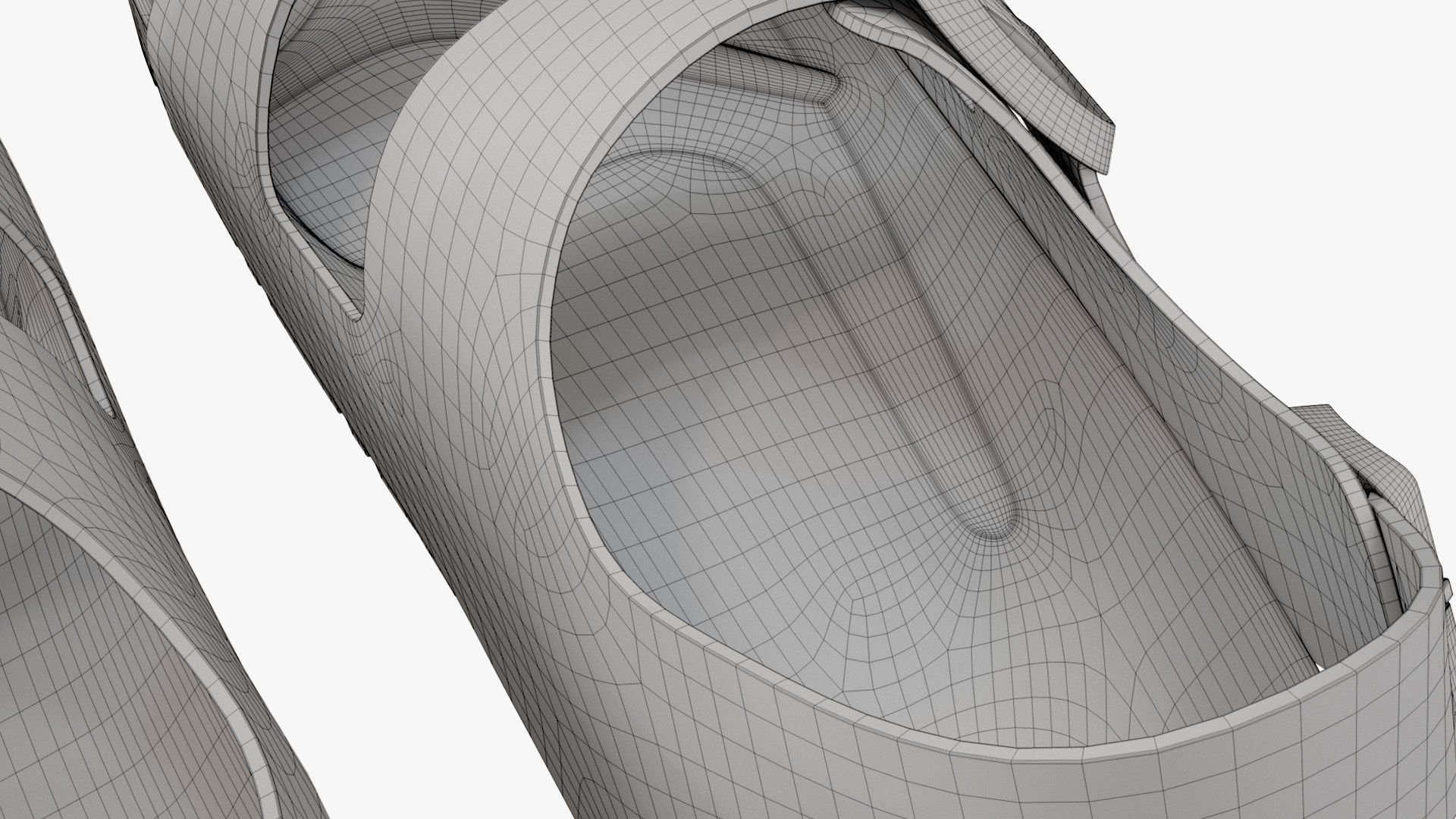 Birkenstock Milano Black Leather 3D model_17